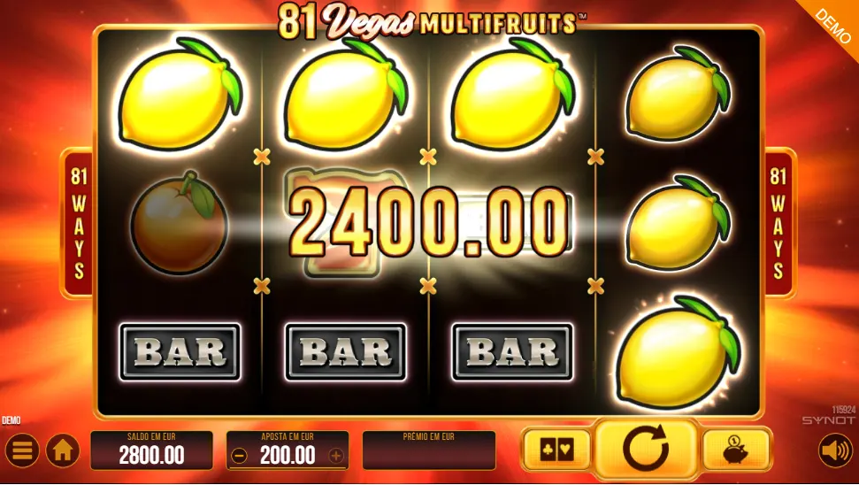 81 Vegas Multi Fruits