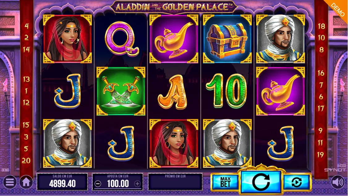 Aladdin and the Golden Palace