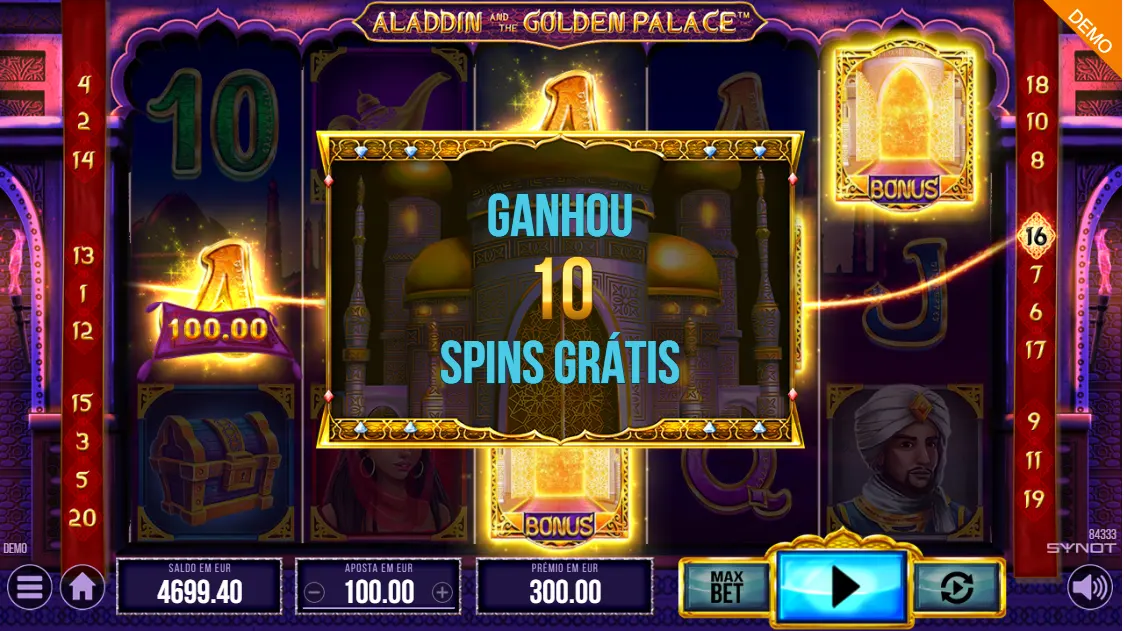 Aladdin and the Golden Palace