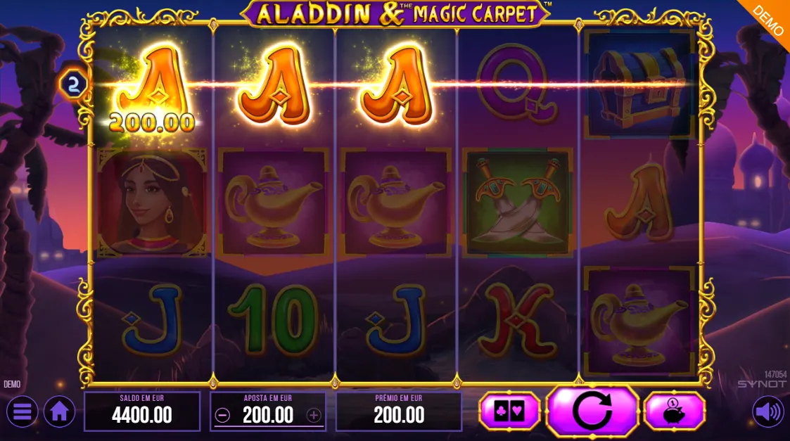Aladdin and the Magic Carpet