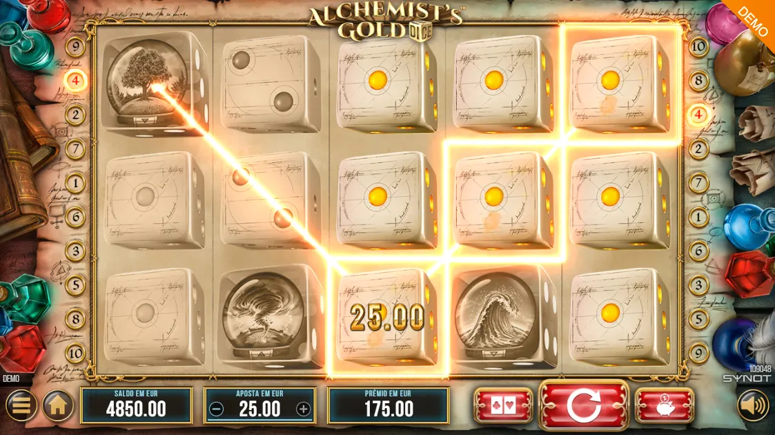 Alchemist's Gold Dice
