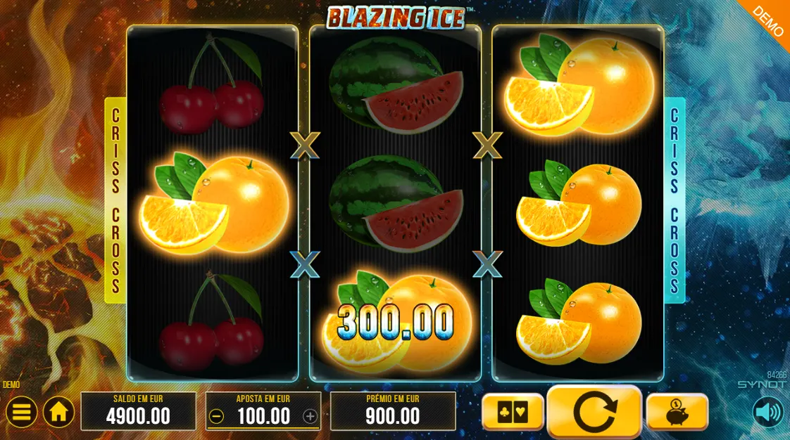 blazing ice