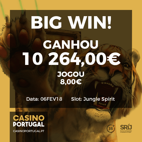 casino portuga ganhos