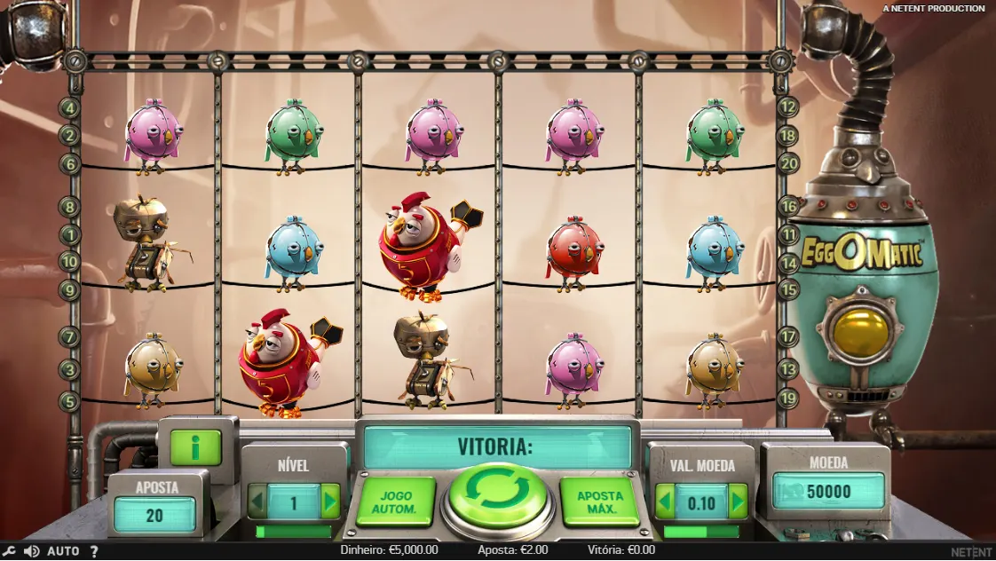 Jogar Eggomatic Grátis
