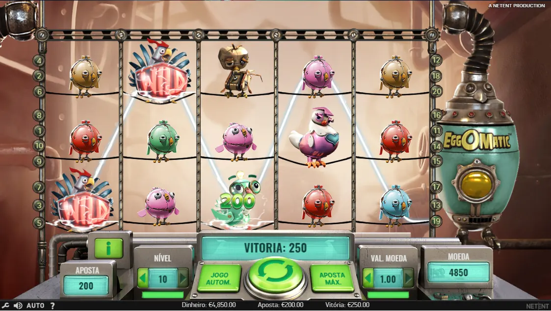 Jogar Eggomatic Grátis