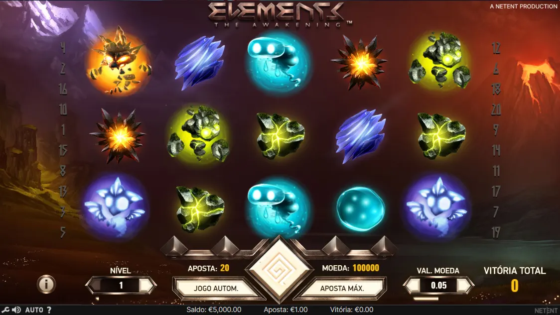 Jogar Elements: The Awakening Slot