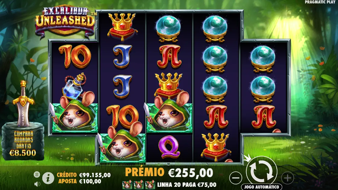 Jogar Excalibur Unleashed Slot