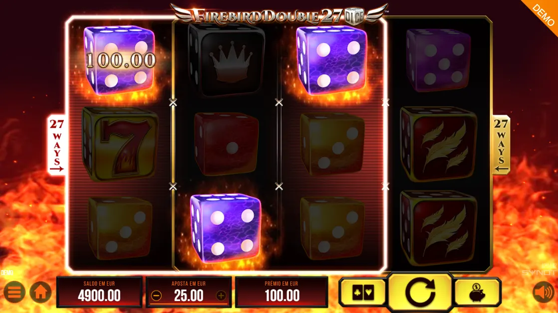 Firebird Double 27 Dice