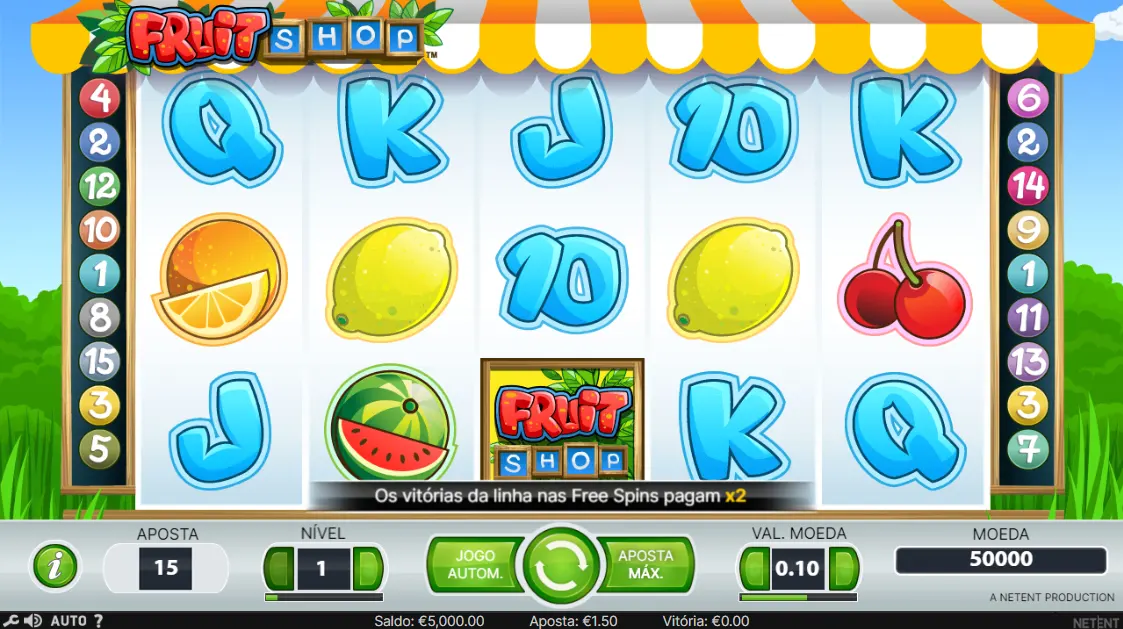 Jogar Fruit Shop Grátis