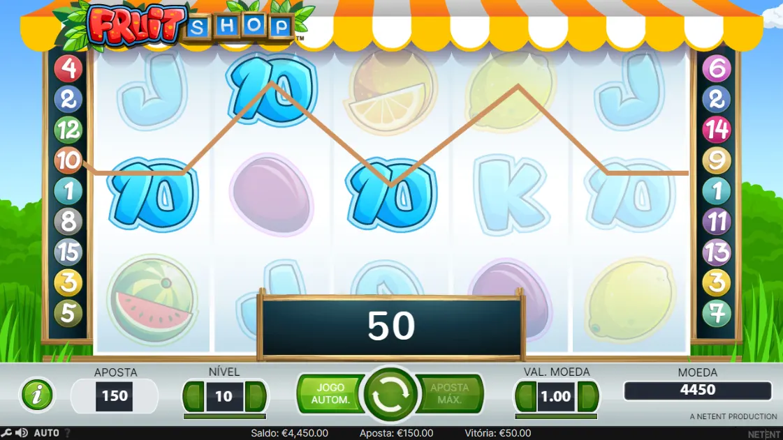 Jogar Fruit Shop Grátis