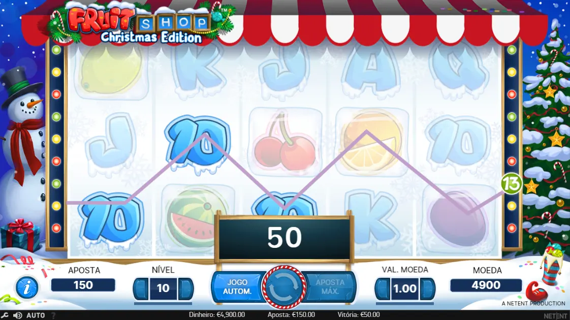 Jogar Fruit Shop Christmas Edition Slot