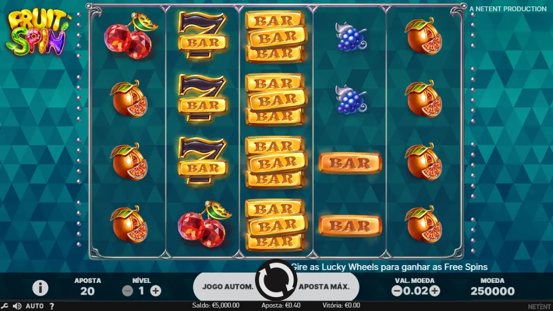 Jogar Fruit Spin Grátis