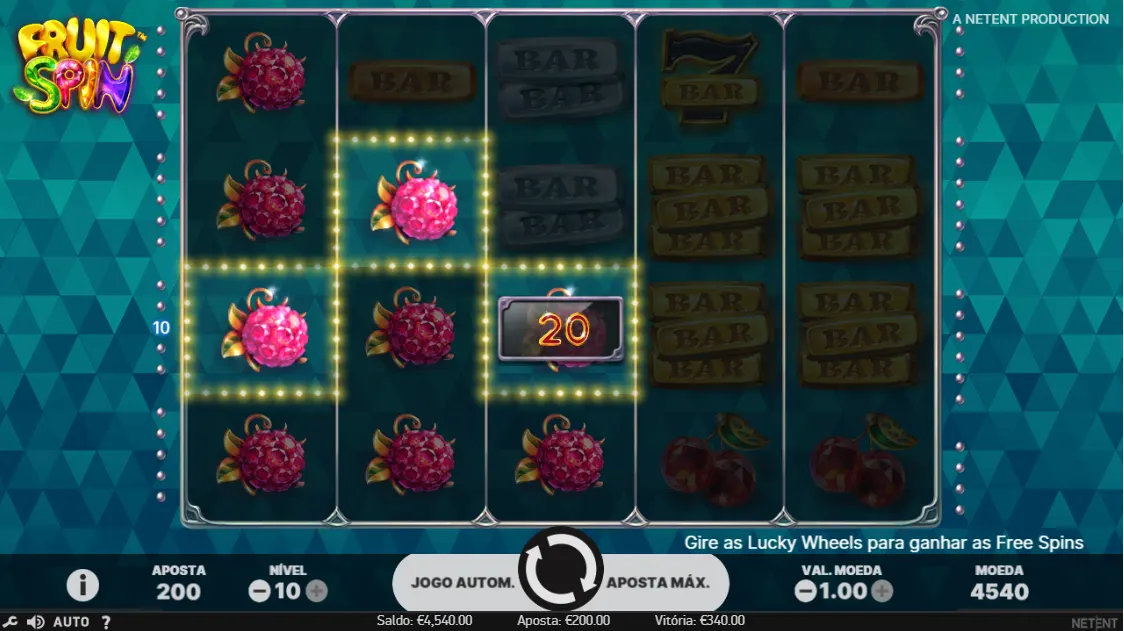 Jogar Fruit Spin Grátis