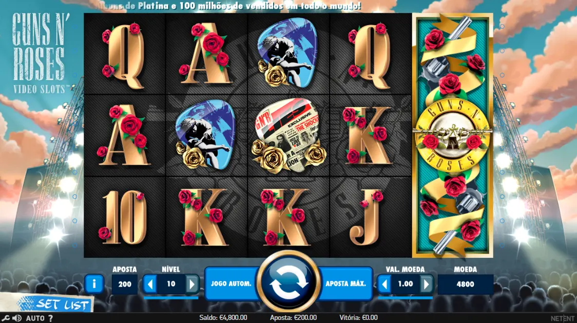 Jogar Guns N' Roses Slot