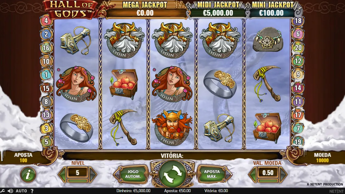 Jogar Hall of Gods Grátis