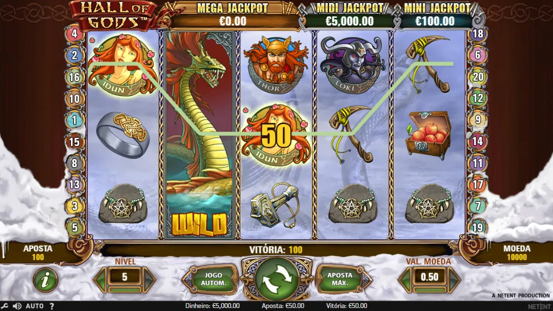 Jogar Hall of Gods Grátis