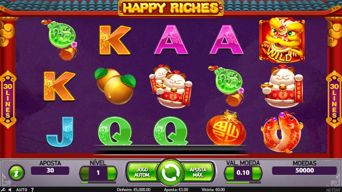 Jogar Happy Riches Slot