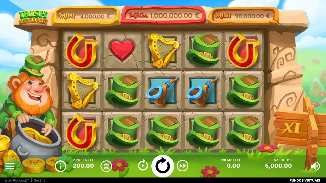 Jogar Irish Pot Luck Grátis