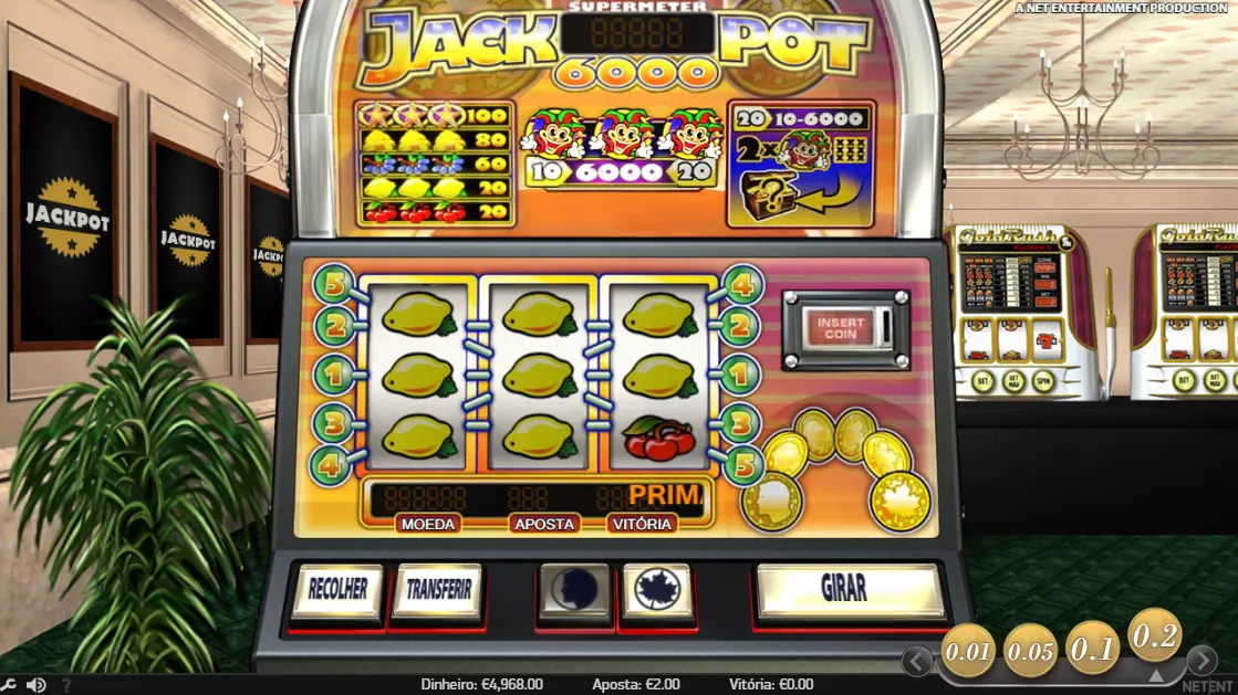 Jogar Jackpot 6000 Slot