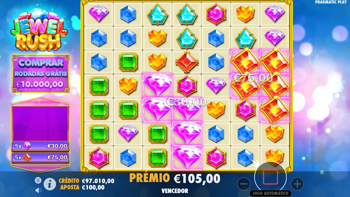 Jogar Jewel Rush Grátis