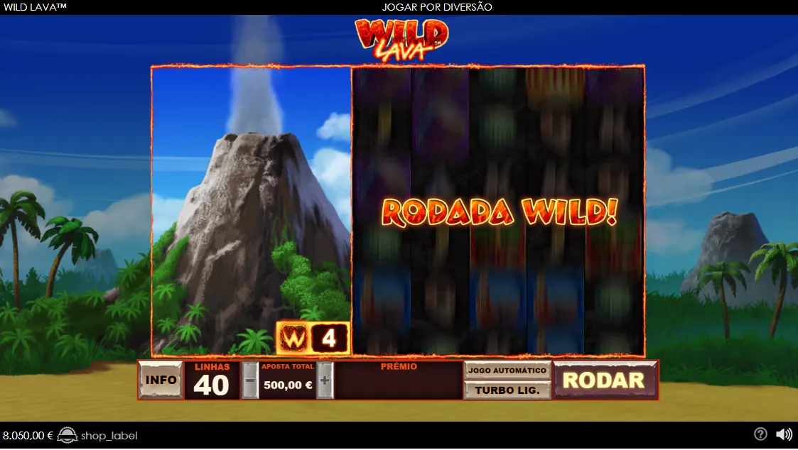 Jogar Wild Lava Grátis