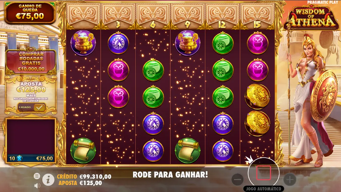 Jogar Wisdom of Athena Grátis
