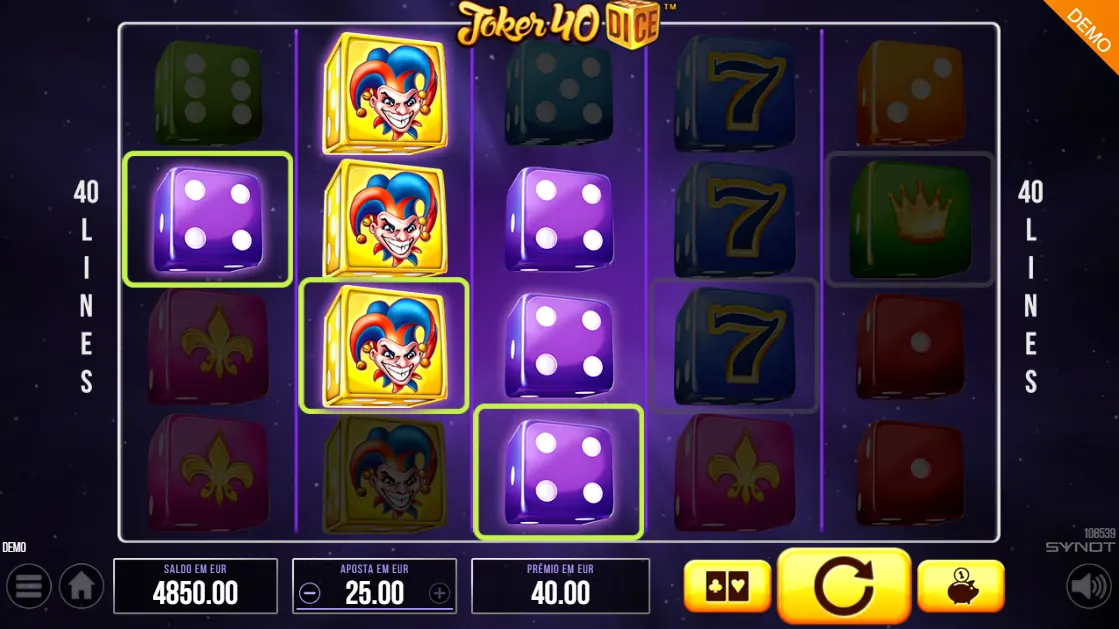 Joker 40 Dice