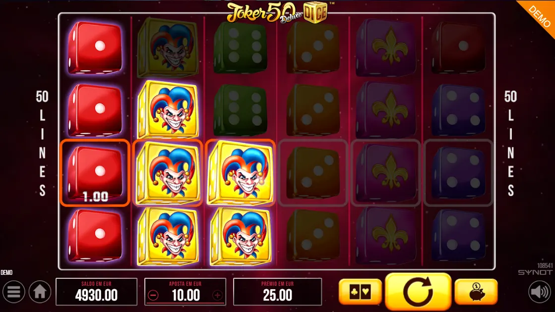 Joker 50 Deluxe Dice