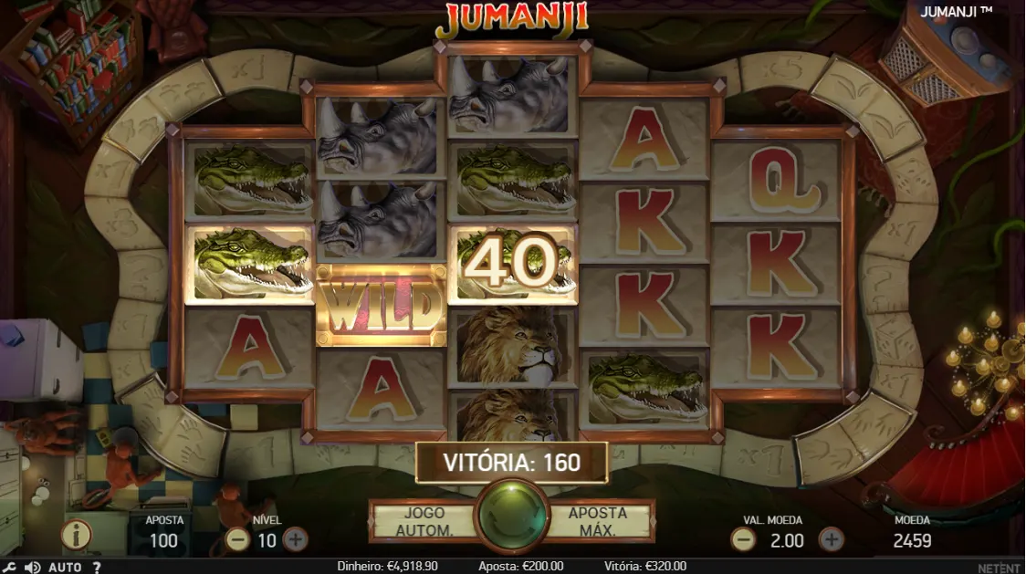 Jogar Jumanji Slot