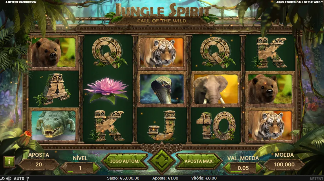 Jogar Jungle Spirit: Call of the Wild Slot