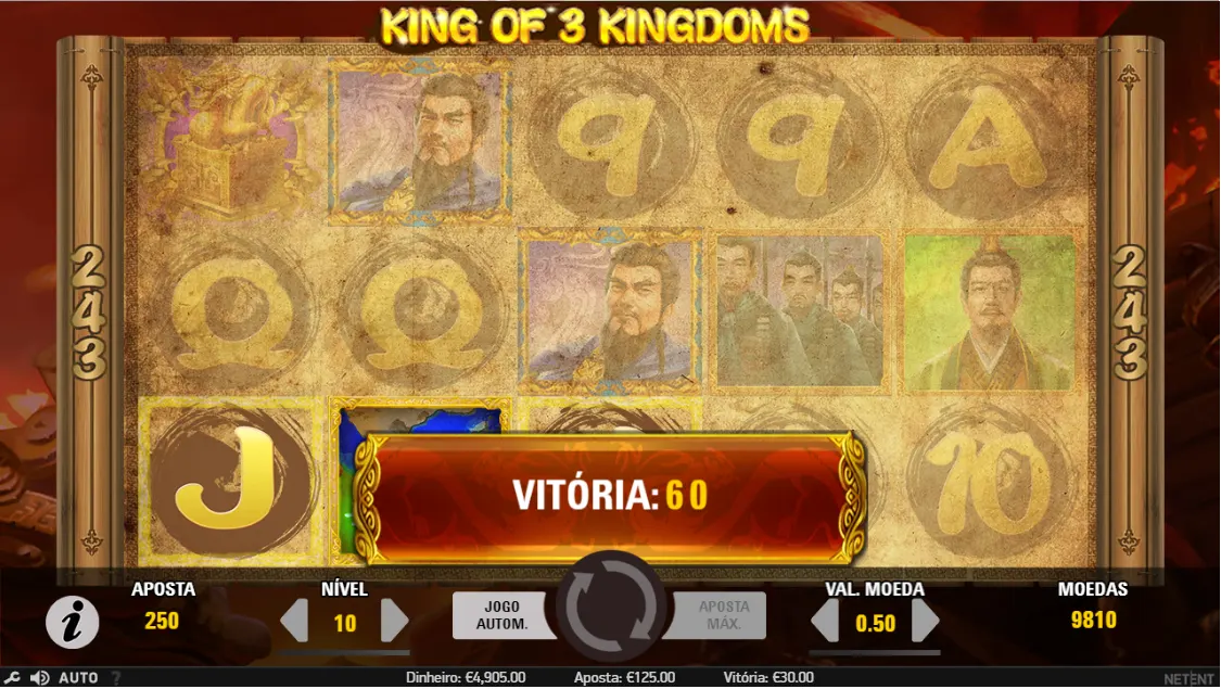 Jogar King of 3 Kingdoms Grátis