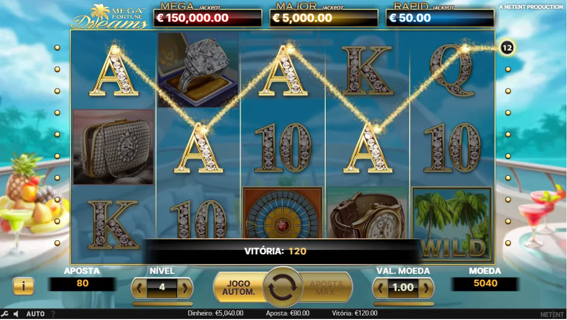 Jogar Mega Fortune Dreams Grátis