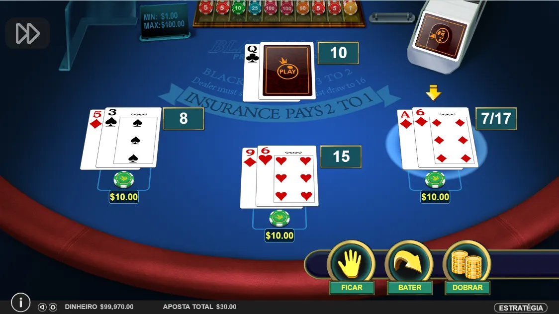 Multihand Blackjack