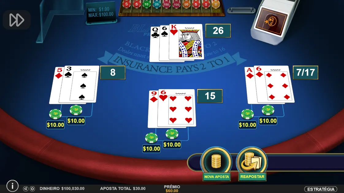 Multihand Blackjack