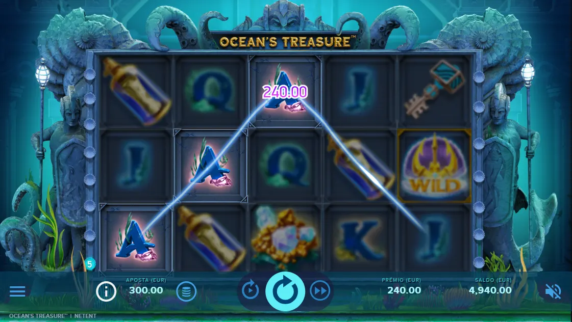 Jogar Ocean's Treasure Slot