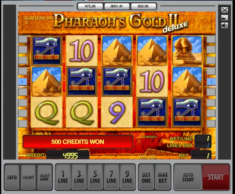 Pharaoh's Gold II Deluxe