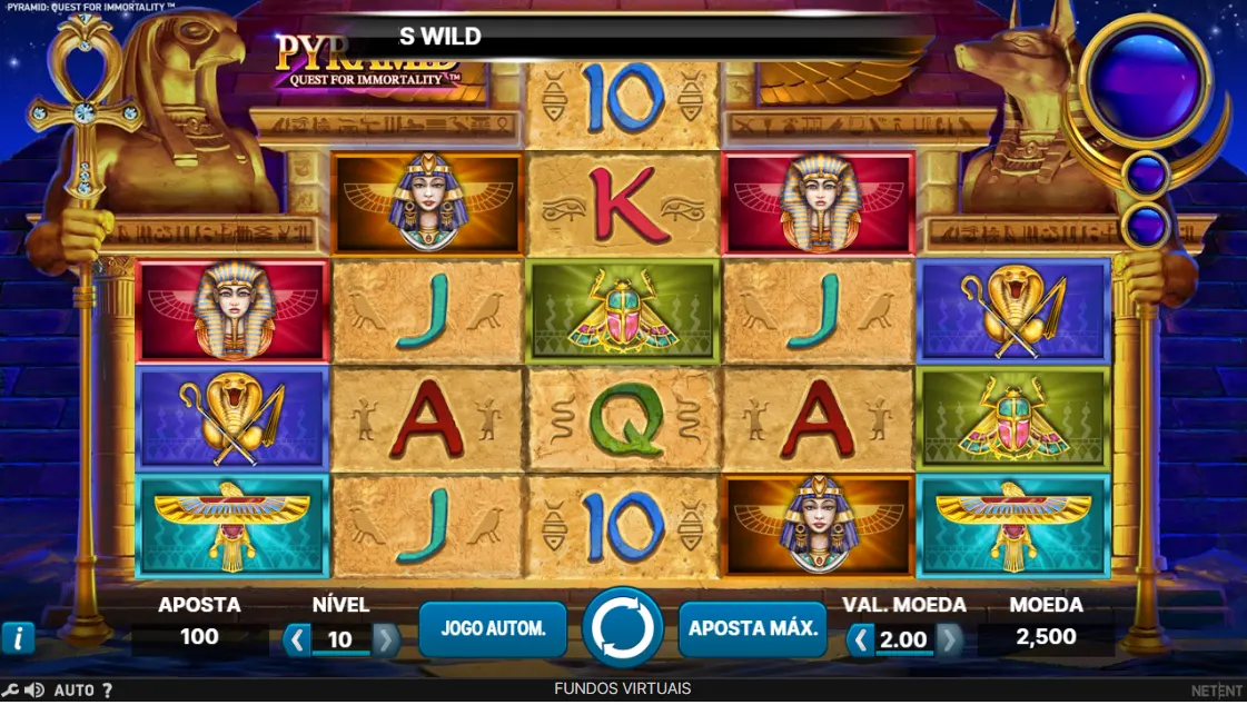 Jogar a Slot Pyramid: Quest for Immortality