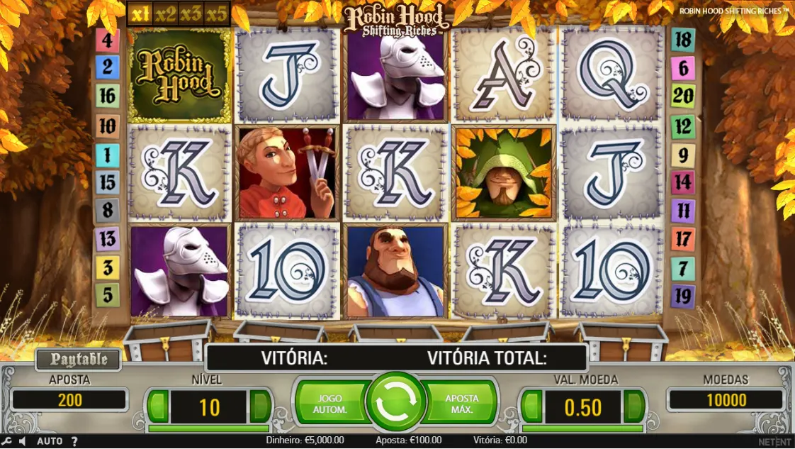 Jogar Robin Hood: Shifting Riches Slot