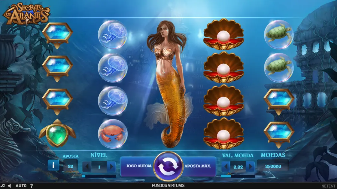 Jogar Secrets of Atlantis Grátis